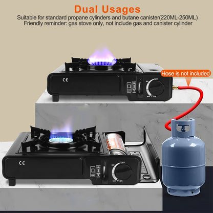 Portable Camping Stove 1 Burner 3300W Butane